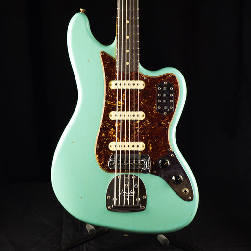 Fender Custom Shop Limited Edition Bass VI Journeyman Relic Faded Aged Seafoam Green With Case