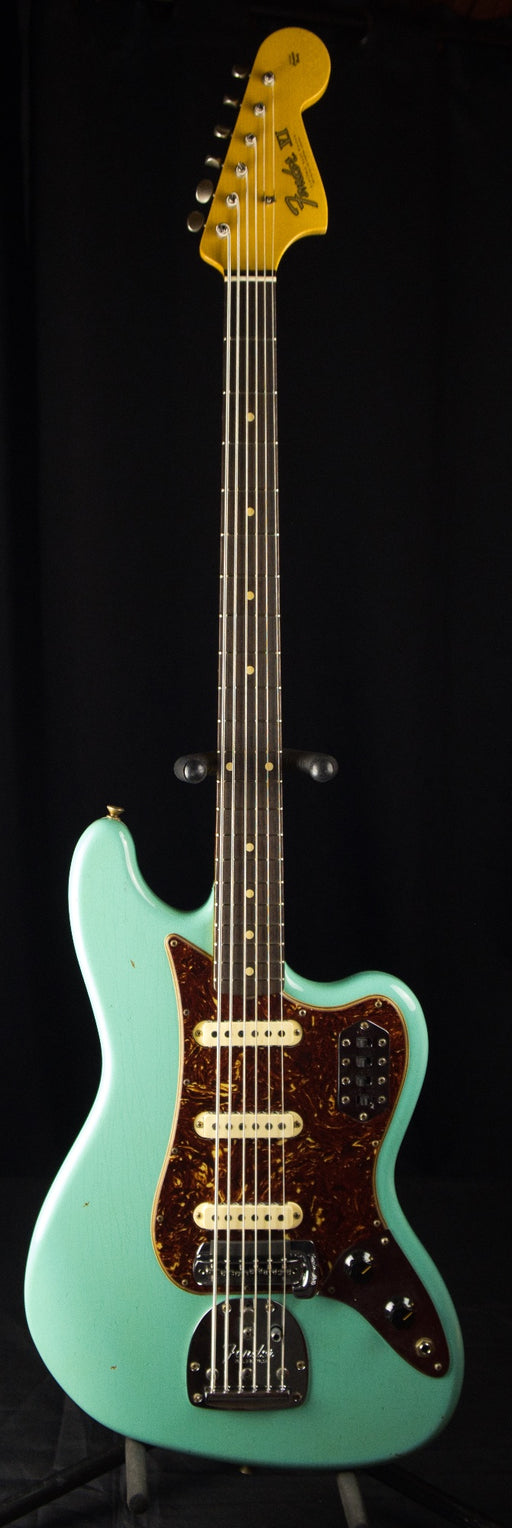 Fender Custom Shop Limited Edition Bass VI Journeyman Relic Faded Aged Seafoam Green With Case