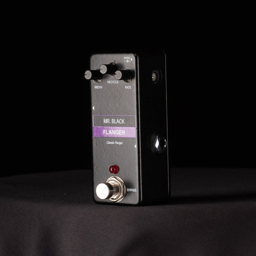 Used Mr. Black Flanger Guitar Effect Pedal With Box