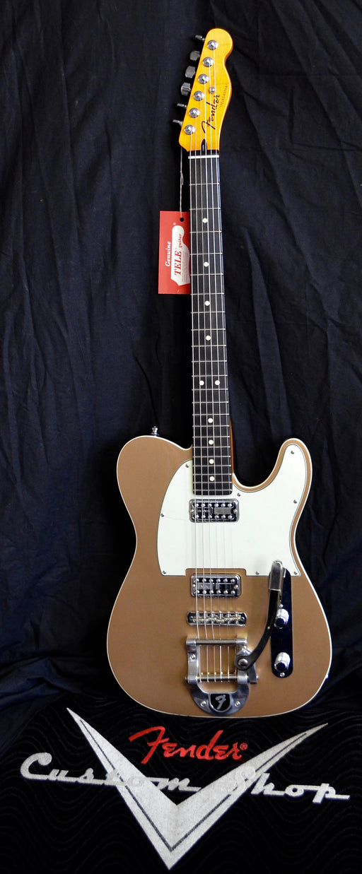 Fender Custom Shop Double TV Jones Telecaster NOS w/ Bigsby Firemist Gold