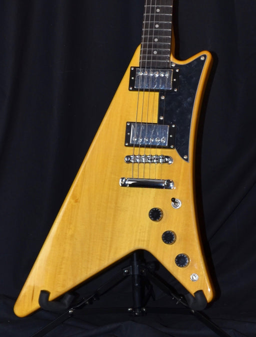 Eastwood Moderne Guitar Natural Finish with Gig Bag