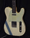 Pre Owned '17 Fender Custom Shop Masterbuilt Greg Fessler 1963 Relic Telecaster  Vintage White Blue Stripes w/ OHSC