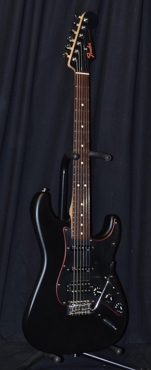 Used Fender Special Edition Noir Stratocaster Electric Guitar Satin Black W/ Bag