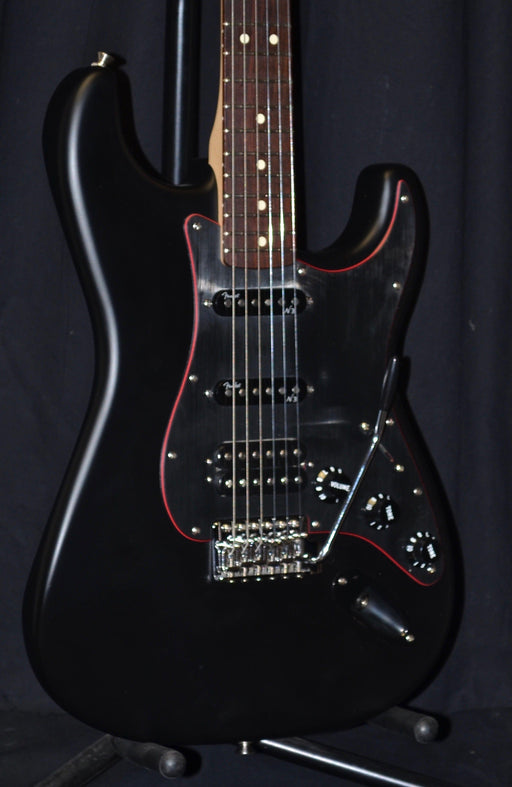 Used Fender Special Edition Noir Stratocaster Electric Guitar Satin Black W/ Bag