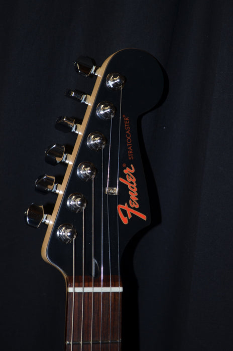 Used Fender Special Edition Noir Stratocaster Electric Guitar Satin Black W/ Bag