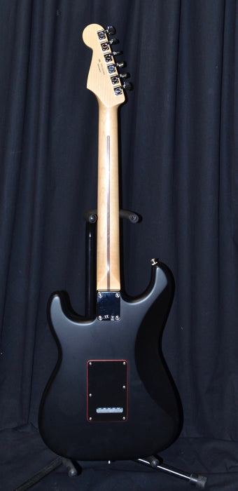Used Fender Special Edition Noir Stratocaster Electric Guitar Satin Black W/ Bag