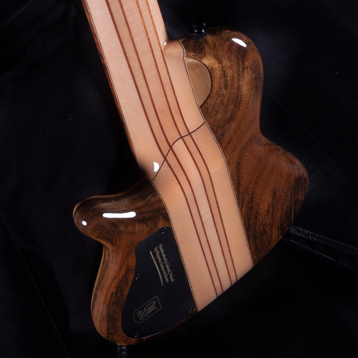 Mayones Cali4 Puzzle Bass Wenge & Purpleheart Body Purpleheart Fingerboard 4 of 4 ordered on 05/11/20