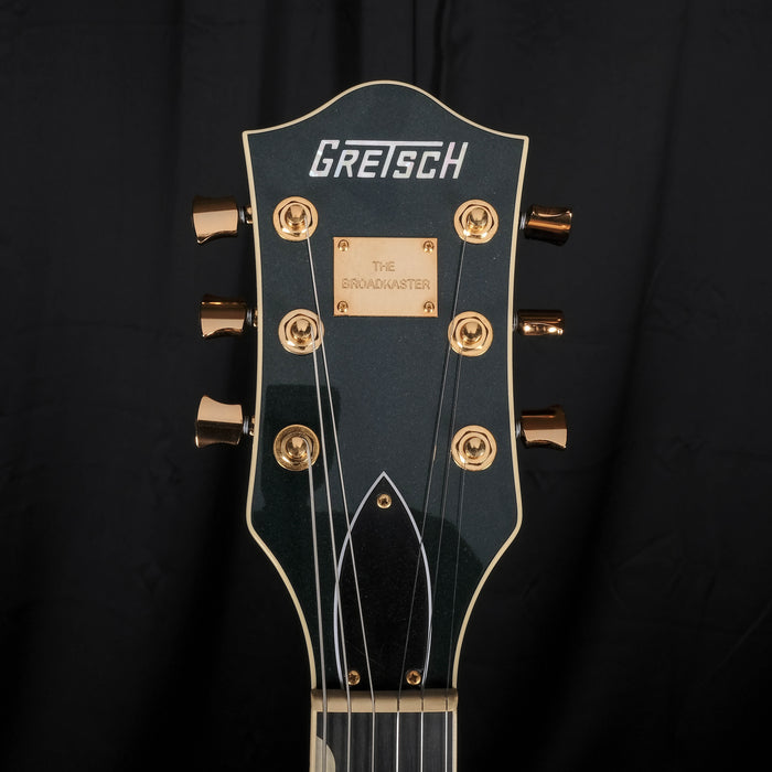 Gretsch G6659TG Players Edition Broadkaster Jr. Center Block - Cadillac Green, Bigsby Tailpiece