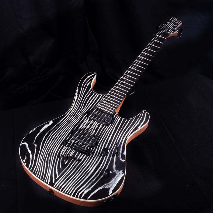 【本物保証】 Setius Mayones 6 Guitar Electric Luminactive Black Gothic ギター