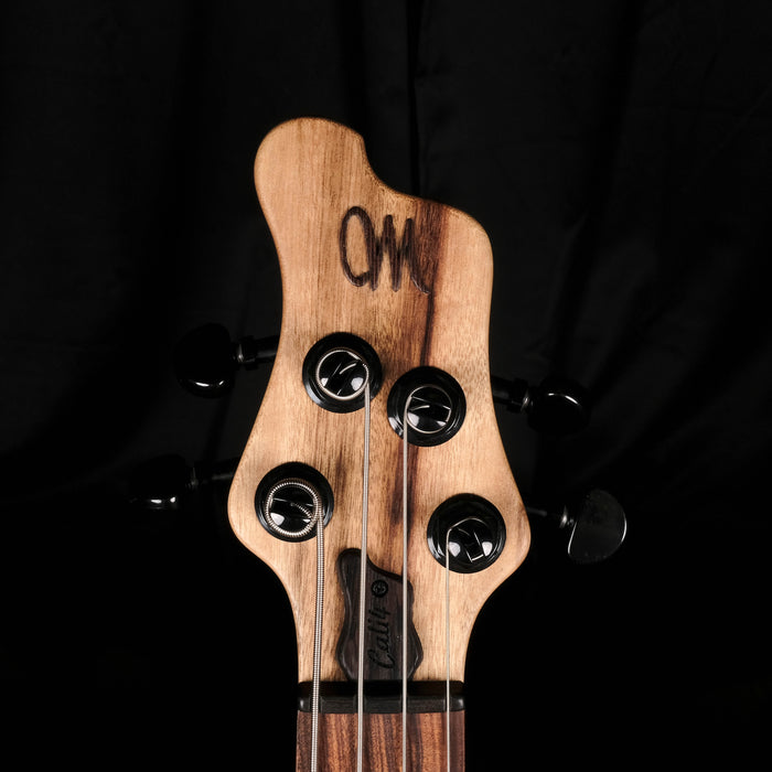 Mayones Cali 4 Bass Wenge Back Myrtlewood Top Pau Ferro Fingerboard With Case