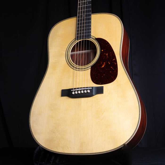Martin Custom Shop 28 Style Dreadnaught Cocobolo and Adirondack Spruce Acoustic Guitar