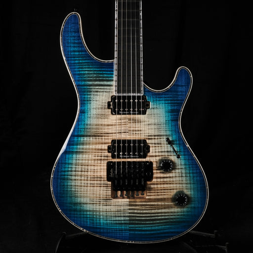 Mayones Regius Pro 6 Jeans Black 3 Tone Blue Burst Electric Guitar