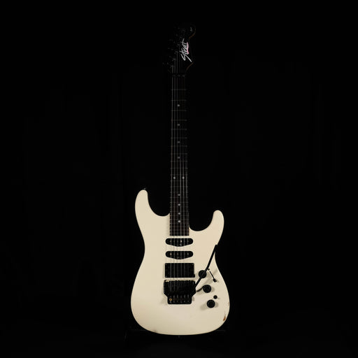 Used '89 Fender USA HM Strat HSS White Kahler Floyd Rose Type Tremolo W/ Case