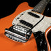 Used '94 Fender Japan Mustang Competition Stripe Orange Guitar With Bag MIJ