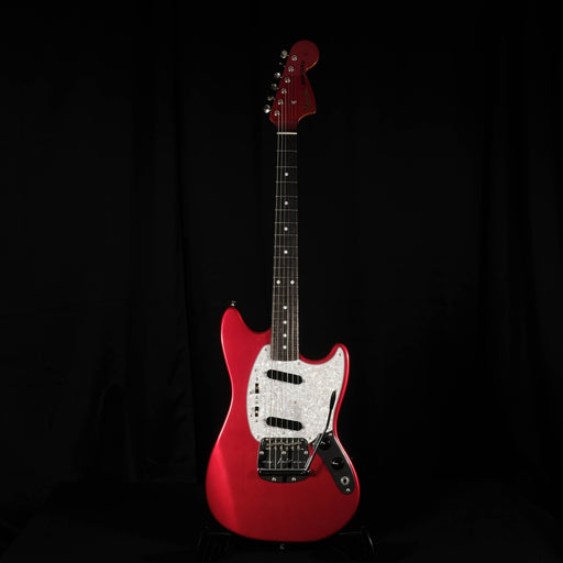 Used '12 Fender Japan Mustang Candy Apple Red Matching Headstock MIJ With Bag