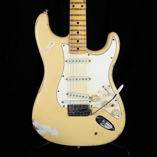 Used All Parts Lic. by Fender Relic Stratocaster Roland GK2A Pickup Olympic White Guitar HSC