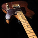 DISC - Fender Rarities Red Mahogany Top Telecaster Maple Neck - Natural With Case
