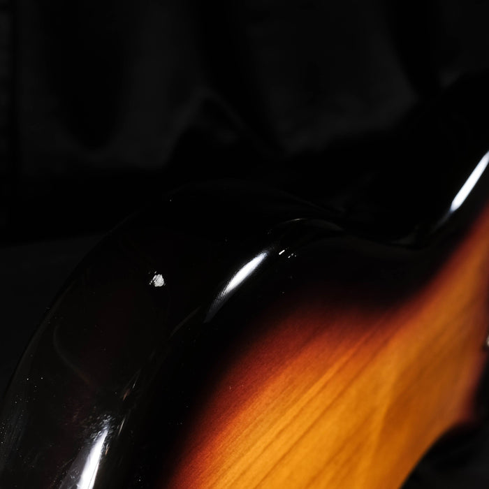 Used Fender Crafted In Japan Jaguar Baritone Guitar CIJ - Sunburst With Bag