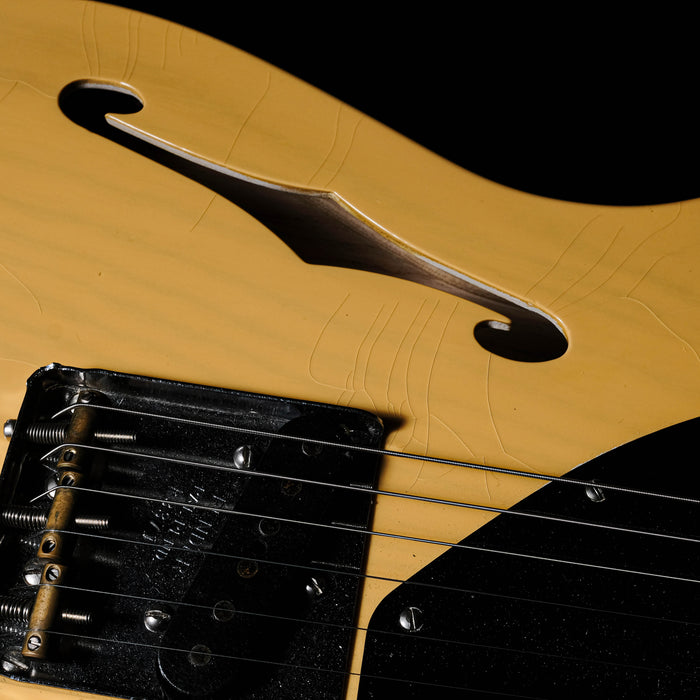 Pre Owned '04 Fender Masterbuilt Chris Fleming '51 Nocaster Thinline Blonde