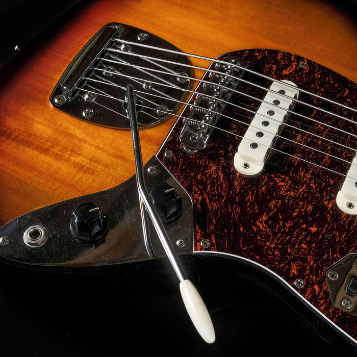 Used Fender Squier Vintage Modified Bass VI - 3-color Sunburst w/ Bag
