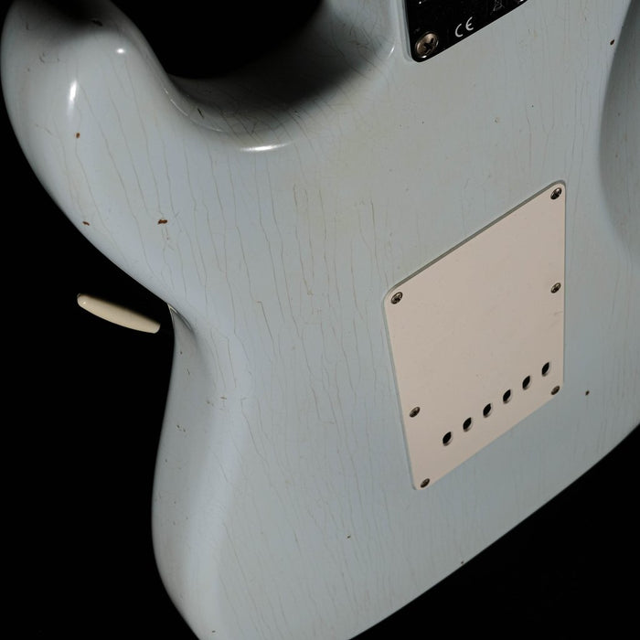Pre Owned '19 Fender Custom Shop  "59 Special" Stratocaster Journeyman Relic Super Faded Sonic Blue w/ OHSC