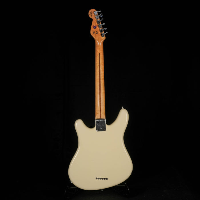 Used Fender Custom Shop Venus Olympic White Electric Guitar With OHSC