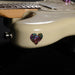 Used Fender Custom Shop Venus Olympic White Electric Guitar With OHSC
