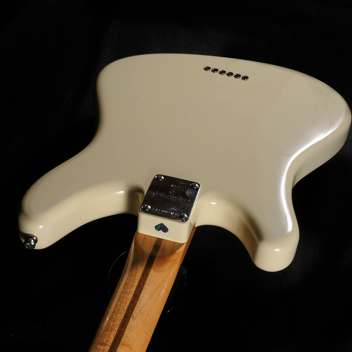 Used Fender Custom Shop Venus Olympic White Electric Guitar With OHSC