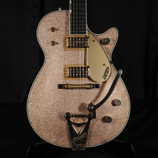 Gretsch Custom Shop Masterbuilt Stephen Stern G6128CS 1959 Duo Jet Closet Classic Champagne Sparkle
