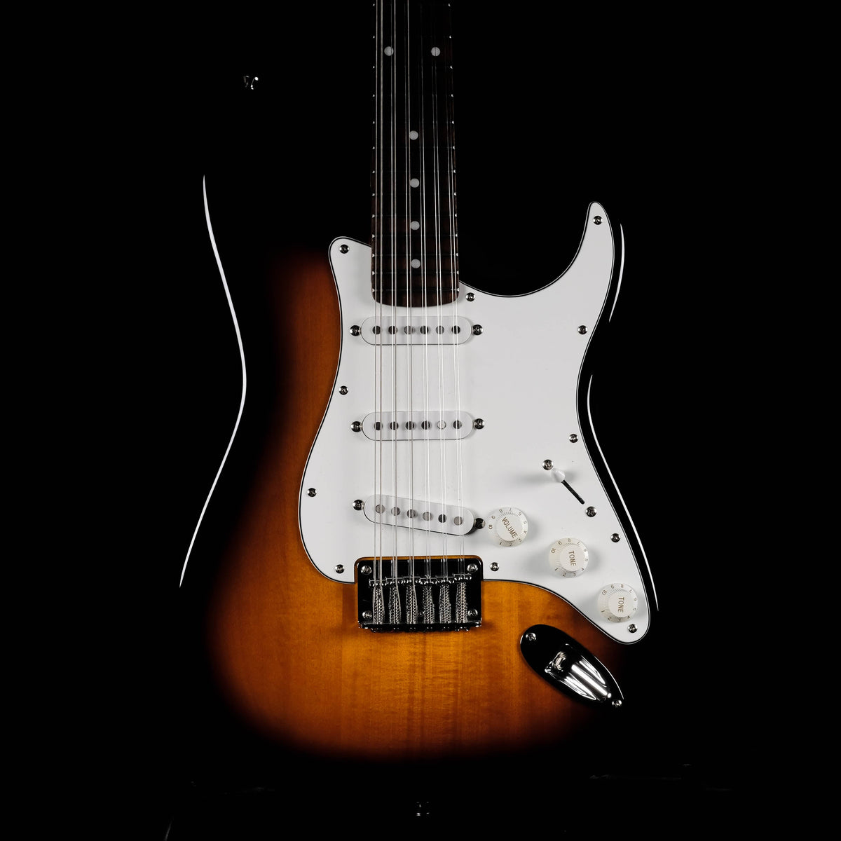 Used Fender Squier XII 12 String Stratocaster Sunburst Electric