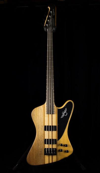 Used Epiphone Thunderbird Pro IV Natural Oil Bass Guitar