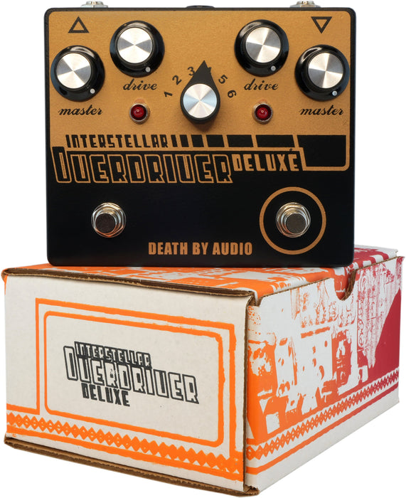 Death By Audio Interstellar Overdrive Deluxe Overdrive Guitar Pedal
