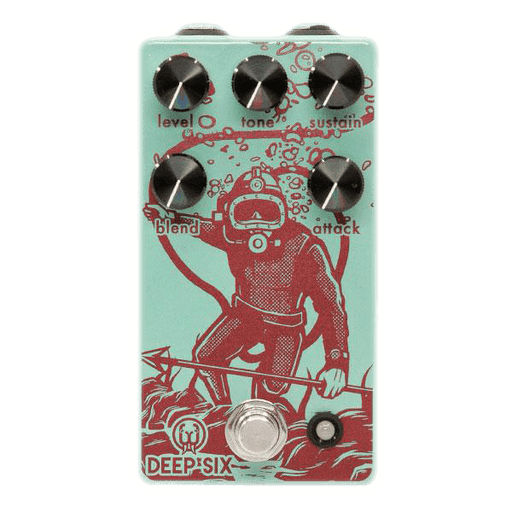 Walrus Audio Deep Six V3 Compressor Guitar Effect Pedal