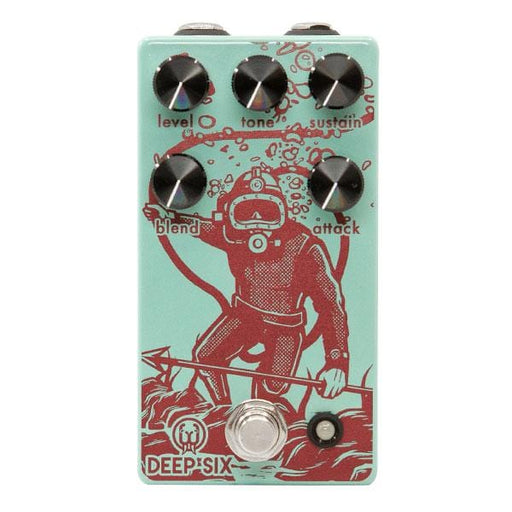 Walrus Audio Deep Six V3 Compressor Guitar Effect Pedal
