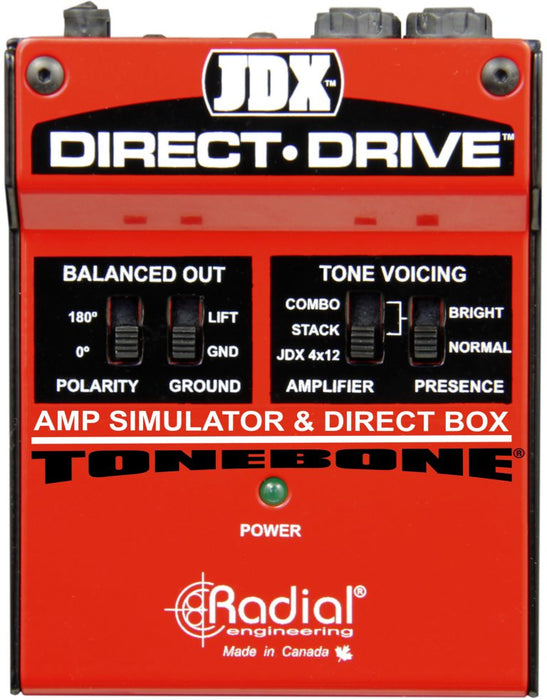 Radial JDX Direct-Drive - Active Guitar Amp Direct Box