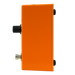 Orange Distortion Guitar Effect Pedal