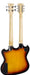 Eastwood Doubleneck 4/6 Guitar and Bass Guitar With Gig Bag Double Neck