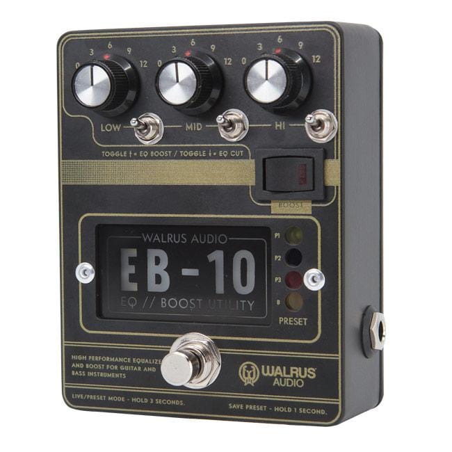 Walrus Audio EB-10 Preamp / EQ / Boost Black