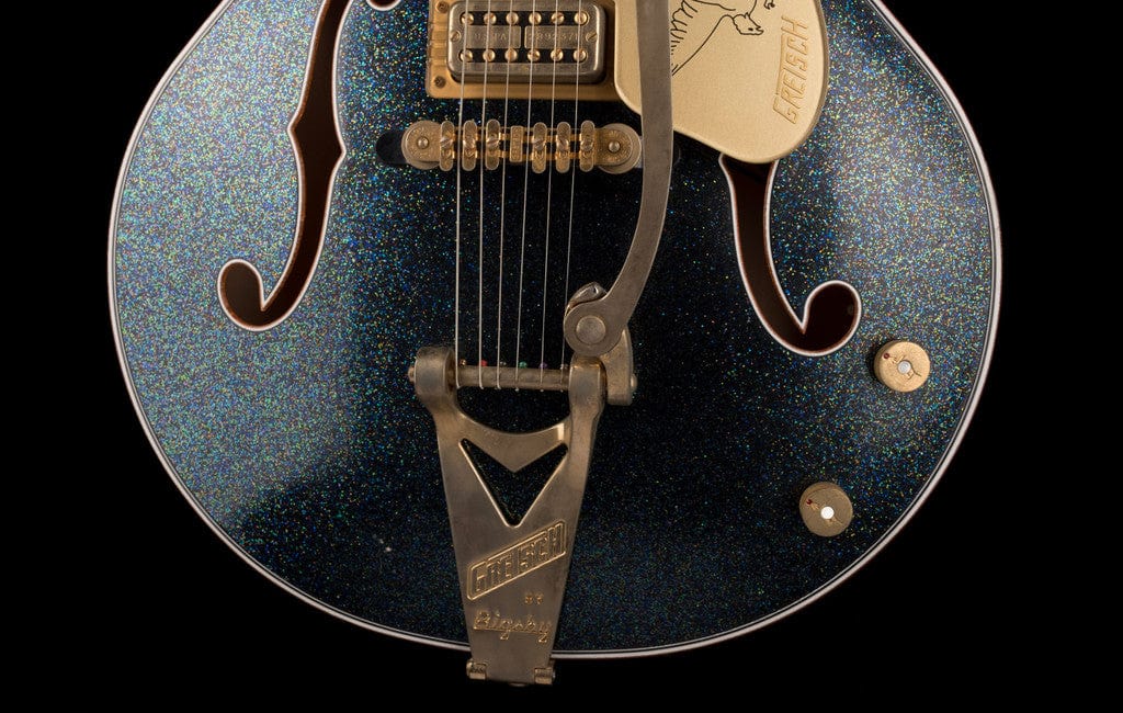 Pre-Owned 2022 Gretsch Custom Shop Masterbuilt Stephen Stern G6136CS Holoflake Falcon with OHSC