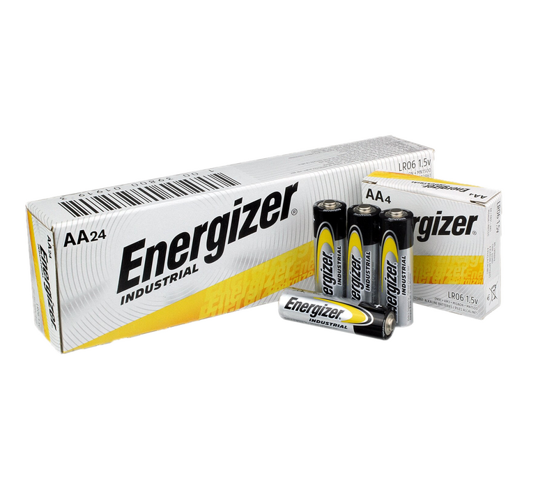 Energizer Industrial AA Battery 4-Pack — Truetone Music