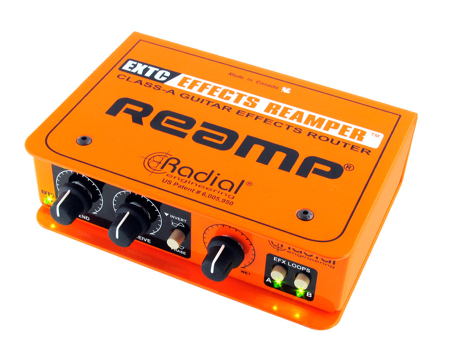 Radial Engineering EXTC-SA Reamp Guitar Effects Reamper