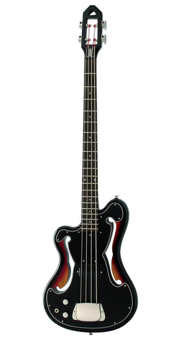 Eastwood EEB-1 Bass Guitar - Sunburst Left Handed