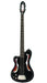 Eastwood EEB-1 Bass Guitar - Sunburst Left Handed