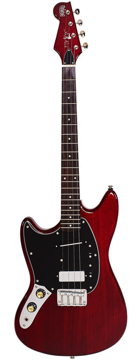 Eastwood Warren Ellis Signature Tenor 2P LH Left Handed- Dark Cherry