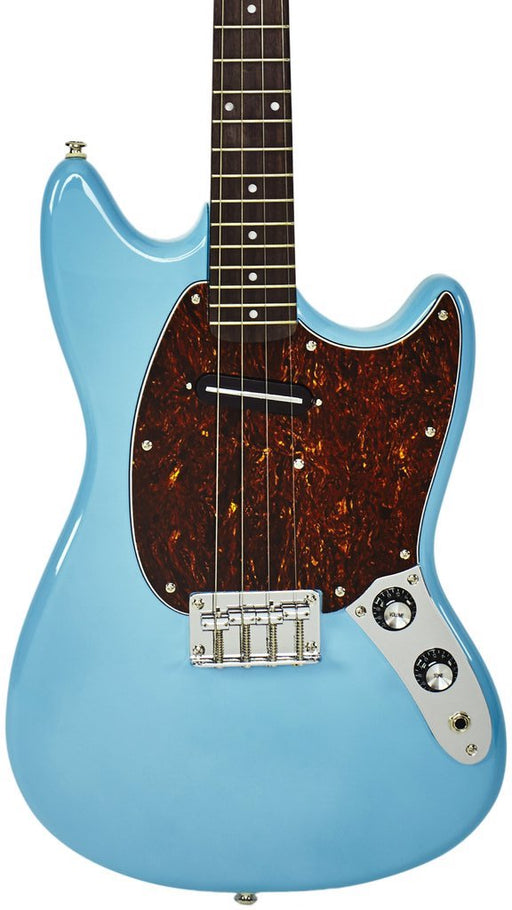 Eastwood Warren Ellis Signature 4 String Tenor Guitar - Sonic Blue