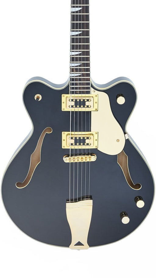 Eastwood Airline Classic 6 Semi Hollow Guitar Black