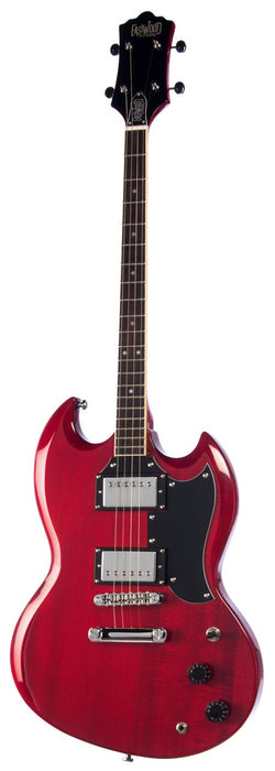 Eastwood Astrojet Tenor Guitar - Cherry