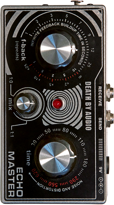 Death By Audio Echo Master Delay Pedal Designed For Vocals