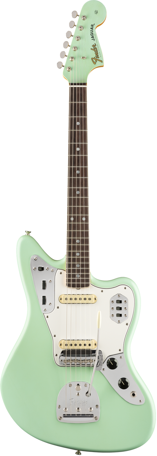 Fender Custom Shop 1964 Jaguar Lush Closet Classic Rosewood Fingerboard - Aged Surf Green