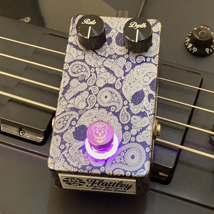 boutique bass pedals Flattley Guitar Effect Pedals Platinum Series Bass Star Fazer Bass Pha — Truetone Music